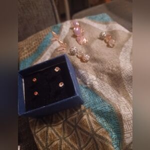 Bundle Earrings Set 5 Pretty Pairs For Valentines Day